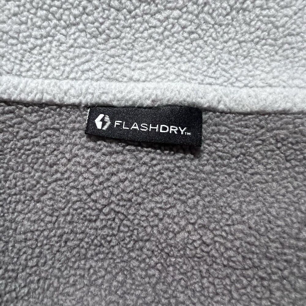 The North Face Full Zip Grey Two Tone Fleece Jacket Women's S/P - Picture 9 of 9